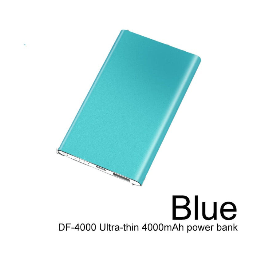 SlimCharge™ DF-4000 Ultra Thin Power Bank 4000mAh
