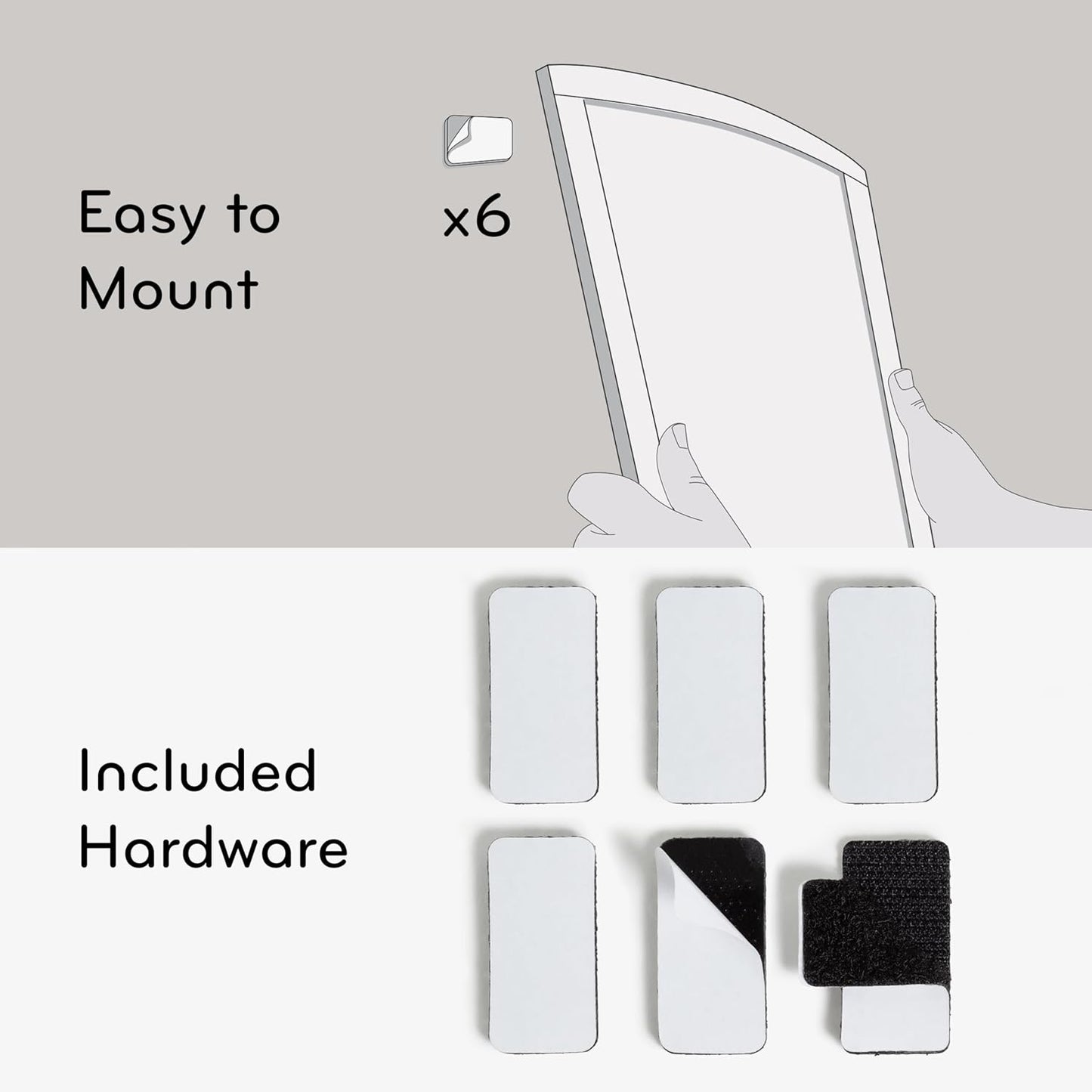 SyncBoard™ 3-in-1 Magnetic Dry Erase Calendar (20"x16")