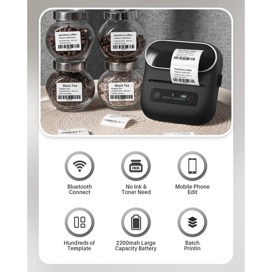 LabelPro™ M220 Bluetooth Thermal Label Maker