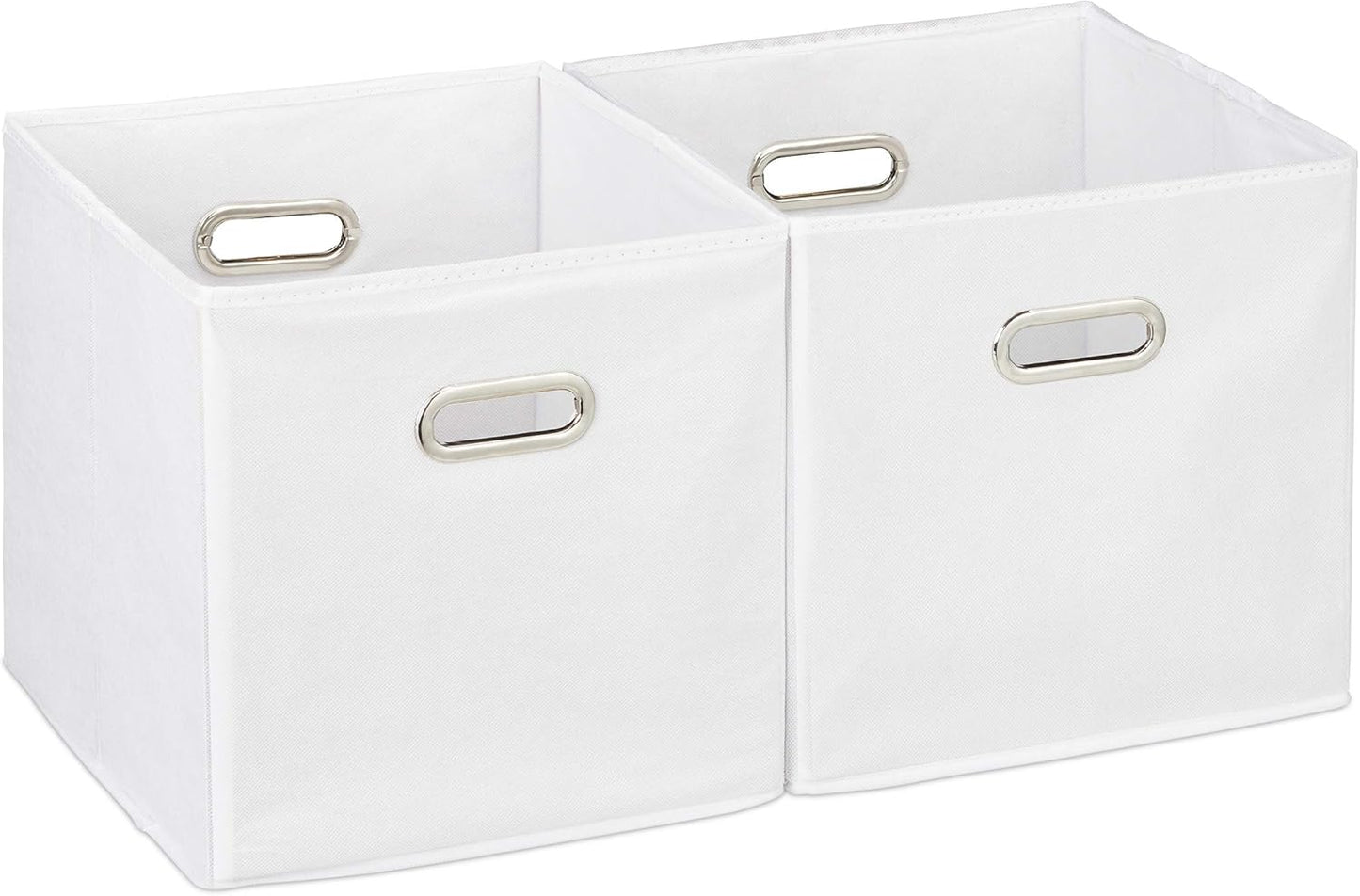 FlexBin™ Folding Storage Box Set White (2-Pack)