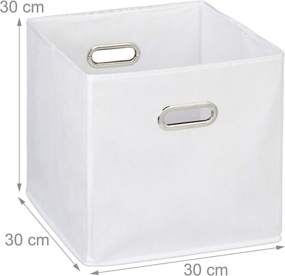 FlexBin™ Folding Storage Box Set White (2-Pack)