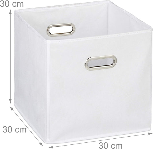 FlexBin™ Folding Storage Box Set White (2-Pack)
