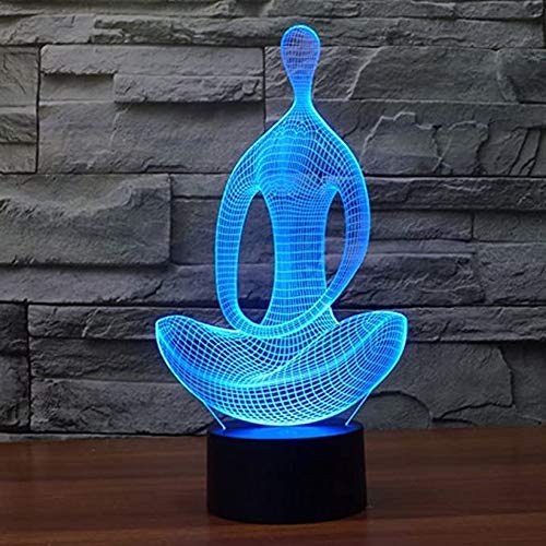 ZenGlow™ 3D Yoga Meditation Night Light