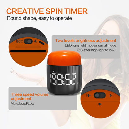 TimeGlow™ LED Rotation Timer