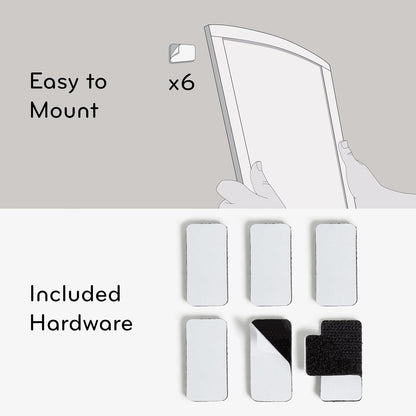 SyncBoard™ 3-in-1 Magnetic Dry Erase Calendar (20"x16")