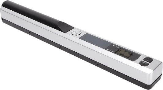 DocuScan™ Portable Handheld Scanner (Silver/Black)